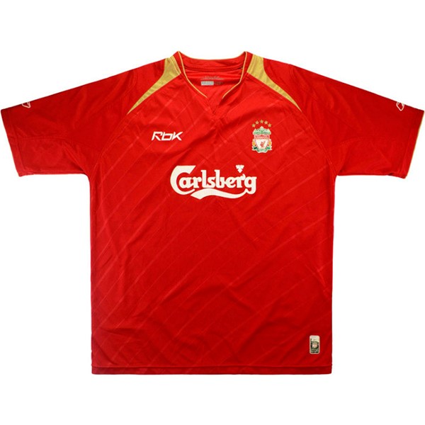 Tailandia Camiseta Liverpool 1st Retro 2005 Rojo